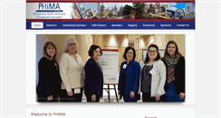 Desktop Screenshot of phima.org